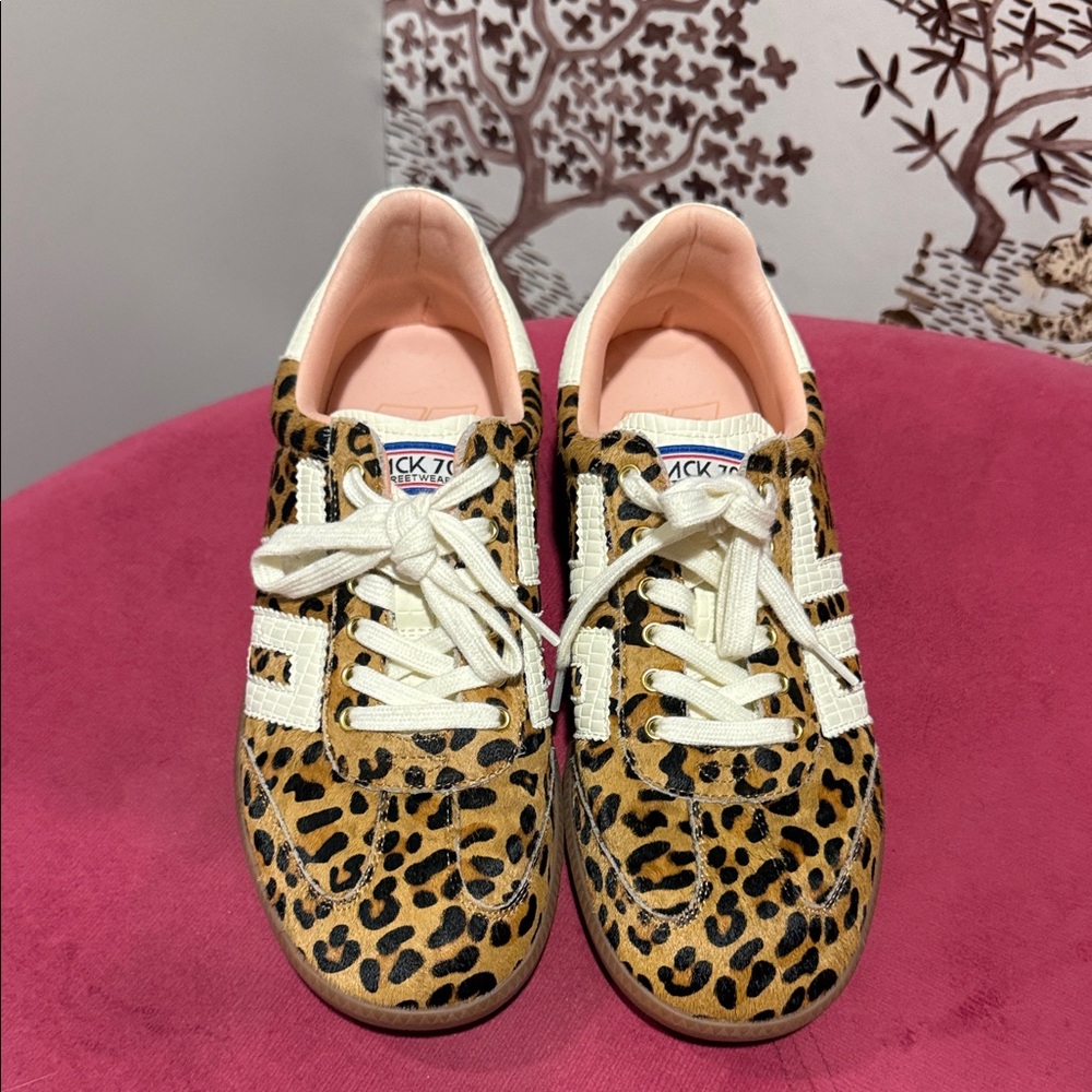 Leopard Print Women's Sneakers
